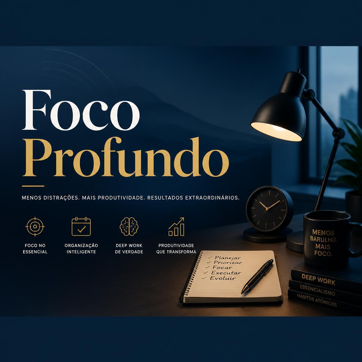 Foco Profundo — Menos distrações, mais produtividade, resultados extraordinários